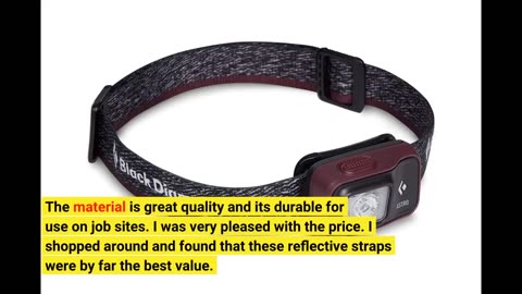 Buyer Comments: YUNLOVXEE Reflective Strap Safety Vest Gear - 2-10 Pack Adjustable High Visible...