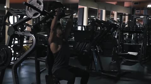 Gym workout motivation video