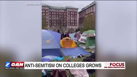 IN FOCUS: Chaos at Columbia University & Faculty Joins Protests with Luke Ball - OAN