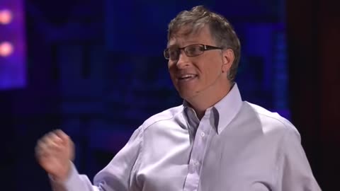 At 3:56 Bill Gates talks about control of world population through vaccines and the birth rate.