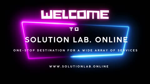 SOLUTION LAB‘ where creativity meets expertise to cater to all your professional needs