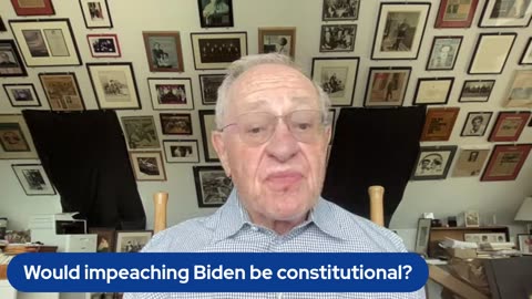 Would impeaching Biden be constitutional?