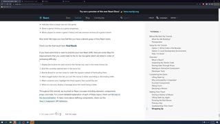 Trying Out The React Tutorial Part 3