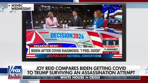 Joy Reid compares Biden getting COVID to Trump surviving assassination attempt