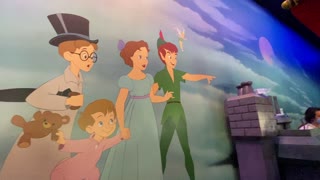 Peter Pan attraction at Disneyland 8/26/2021