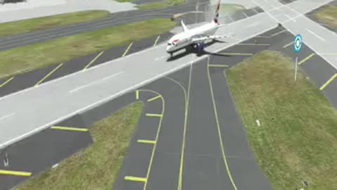 A Perfect Landing Of a Air Plane ✈️✈️✈️✈️