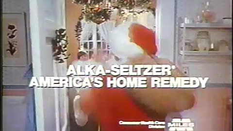 1982 Alka-Seltzer Ho-Ho-Ho Christmas TV Commercial
