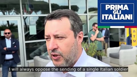 🔴 Salvini ha invitato segretario gener. NATO Stoltenberg a correggere le sue parole o a dimettersi.
