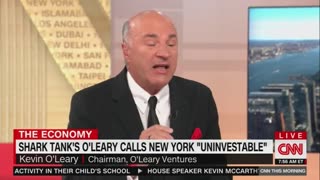 Kevin O'Leary - New York "Uninvestable"