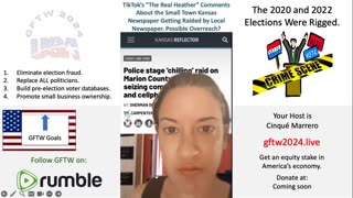 The Real Heather on TikTok Identifies Potential Overreach Between Newspaper and Law Enforcement