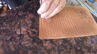 Making a Leather Passport Wallet