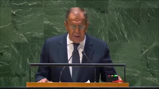 His Excellency Sergey Lavrov Minister for Foreign Affairs - UN General Assembly