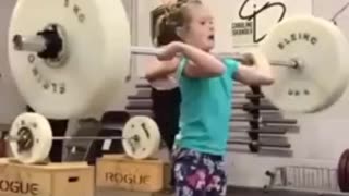 she is only 6 years old and can already do that