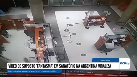 Vídeo de suposto 'fantasma' em sanatório na Argentina viraliza