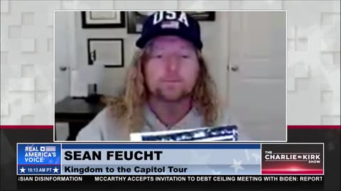 Charlie Kirk and Sean Feucht assert that we are currently "engaged in a spiritual battle"