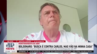 PRESIDENTE JAIR BOLSONARO COMENTA AÇÃO CONTRA SEU FILHO CARLOS, ATUAÇÃO DA PF E 08/01 | PRESIDENT JAIR BOLSONARO COMMENTS ACTION AGAINST HIS SON CARLOS, PF PERFORMANCE AND 01/08