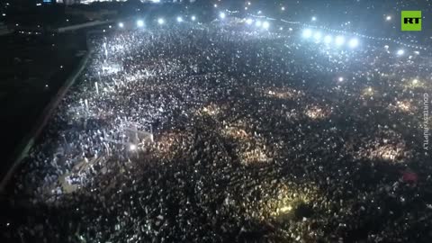 Massive demonstration in support of ousted PM Khan in Pakistan