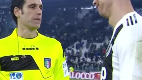 Ronaldo Vs referee