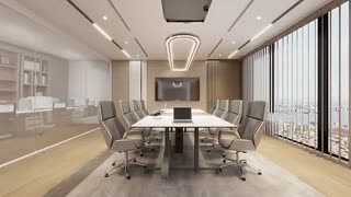 Designing an office board room.