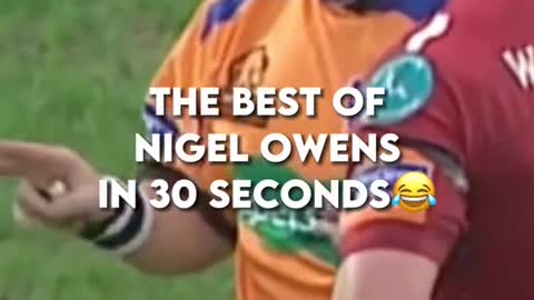 There’s only one Nigel Owens 😂😂 #rugbyunion #rugby #rugbylife #rugbyzone #rugbyboys #viraltiktok