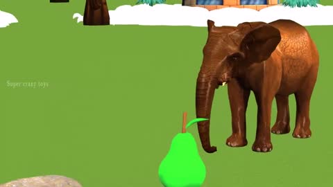 Child learning video. Fruit and animals learning child video. Alphabet learning.