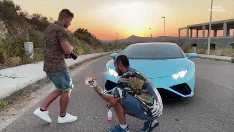 Creative Photography with LAMBORGHINI _ Behind The Scenes