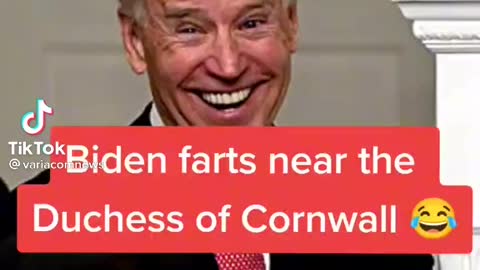 BIDEN FARTS..LOL