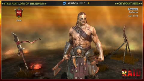 Raid Shadow Legends - Warboy - Classic Skin