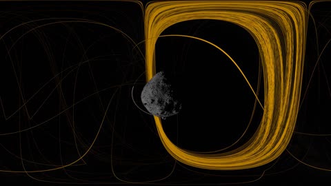 A Web Around Asteroid Bennu in 360°