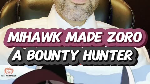 Mihawk Made Zoro A Bounty Hunter #onepiece #strawhats #eloyesright #eastblue #swordsman