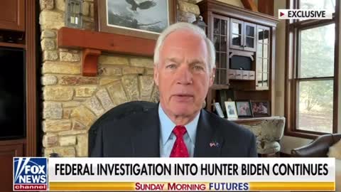 Sen. Ron Johnson Calls Out The Massive Media Cover Up For Hunter Biden