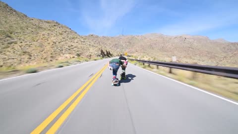 Raw Run - Ambulances (60mph+ Downhill Skateboarding)-6