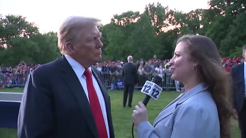 Exclusive: 1-on-1 Interview with Former President Donald Trump! 🎤🇺🇸