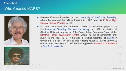 Day 3: Predictive Analytics Week - MARS