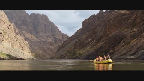 Vacation - White Water Rafting, Grand Canyon scene