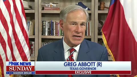 Gov. Greg Abbott on the soldiers Biden is sending to the border