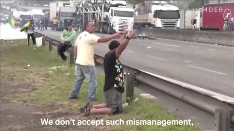 Truck Drivers Block Roads In Brazil After Far-Right President Loses Re-Election Bid | Insider News