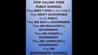 Get the government out of the schools