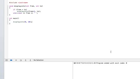 PROGRAMMING IN C++ / X-Code || Tutorial 19 - Recursion