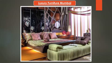 Luxury Furniture Mumbai