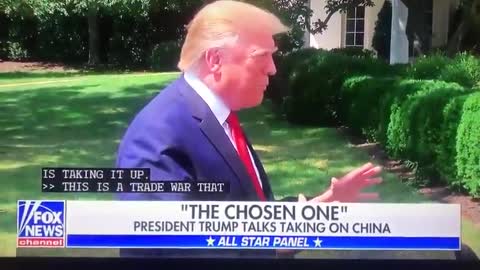 Trump makes declaration, he is the chosen one (antichrist)