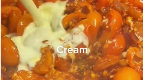 Creamy tomato pasta recipie
