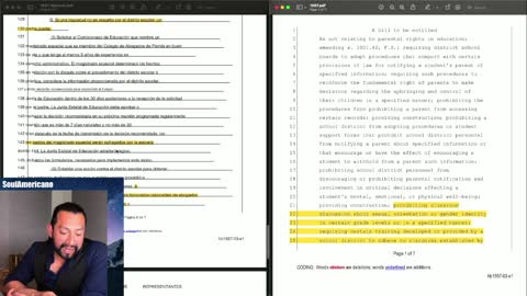 FLORIDA, DISNEY, y Lo que Dice el Bill HB 1557 o NO DIGAS