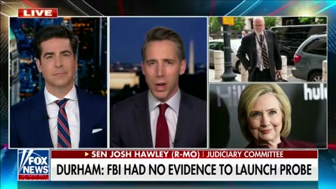 The Democrats used the FBI to rig an election. Josh Hawley