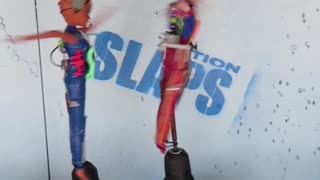 Two Cyborg Dolls Slapping Each Other In The Face | Action Slaps #doll_fight #dollarstore #fighting