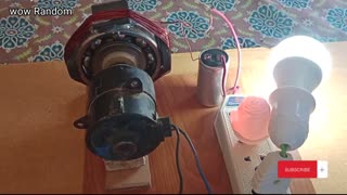 I make 12v electric Generator from DC Motor