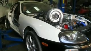 AWD SUPRA Just 3500rpm and you get almost 15psi with a 98mm TURBO