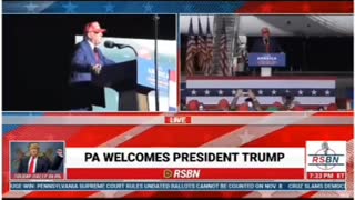 Trump Rally in Pennsylvania Tonight