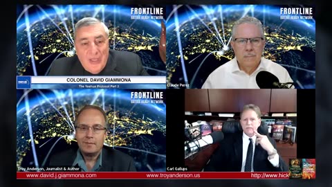 PT2. FRONTLINE with Col. David Giammona - Pastor Carl Gallups discusses the End Times (W/Permission)