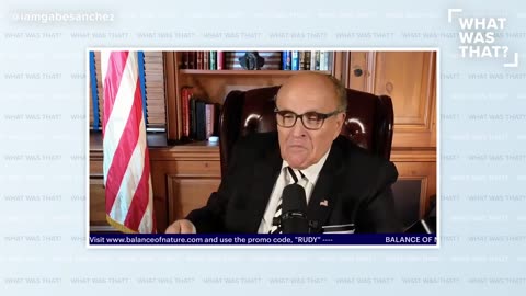 Visibly shekhen rudy guliani reliezes he lost All for trumpit
